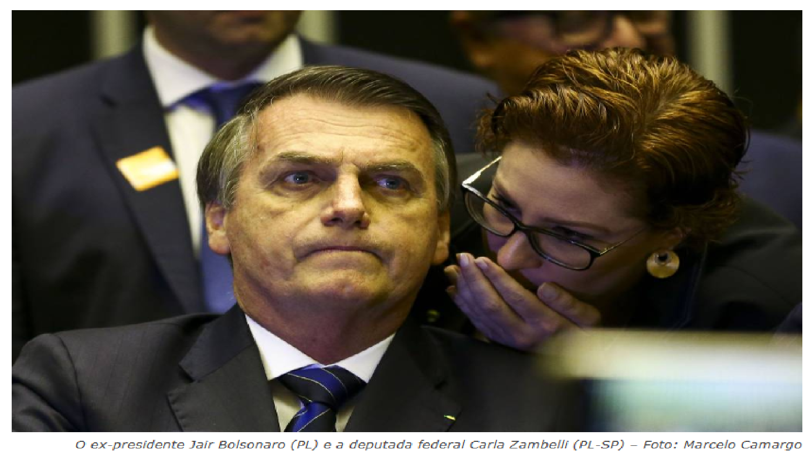 Bolsonaro diz que Zambelli o traiu e fez acordo com Moraes para não ser presa
