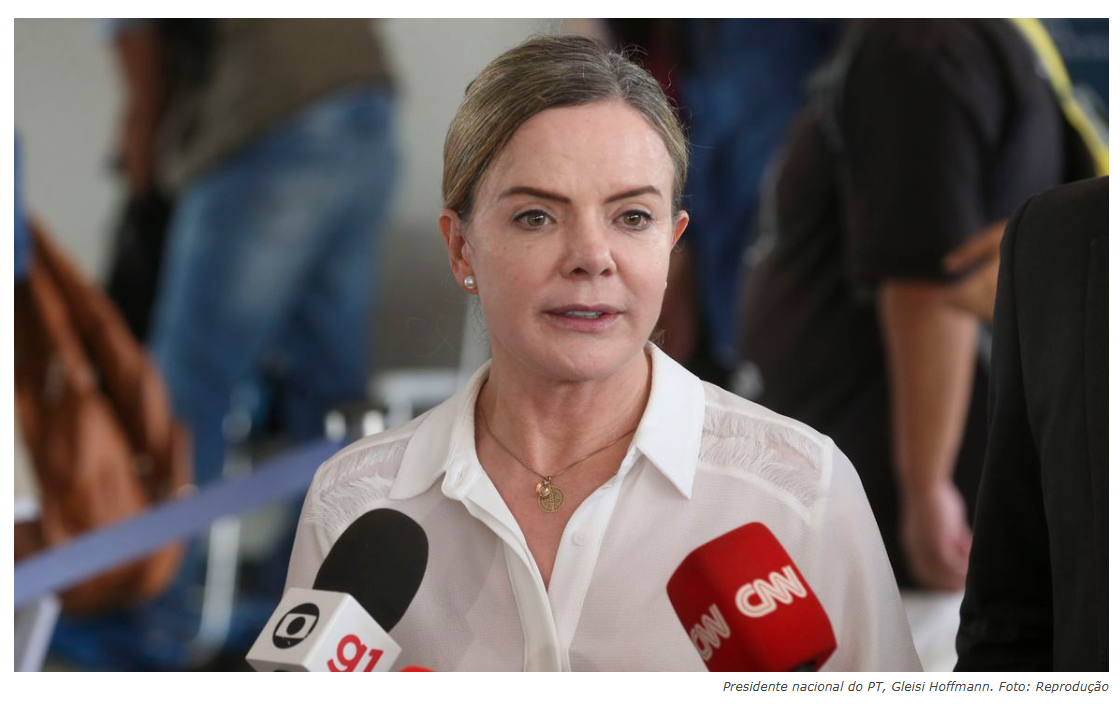 Gleisi diz que BC “não pode estar desconectado da realidade e do projeto eleito pelo povo”