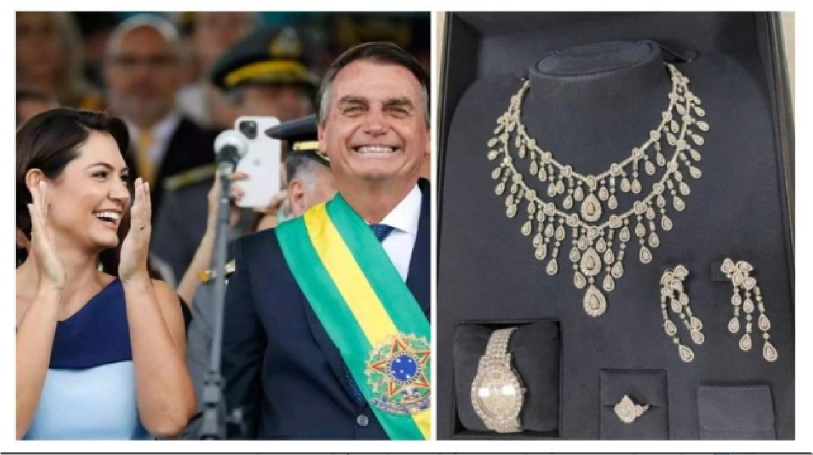 Das Arábias. Receita Federal desmente Bolsonaro no caso das joias