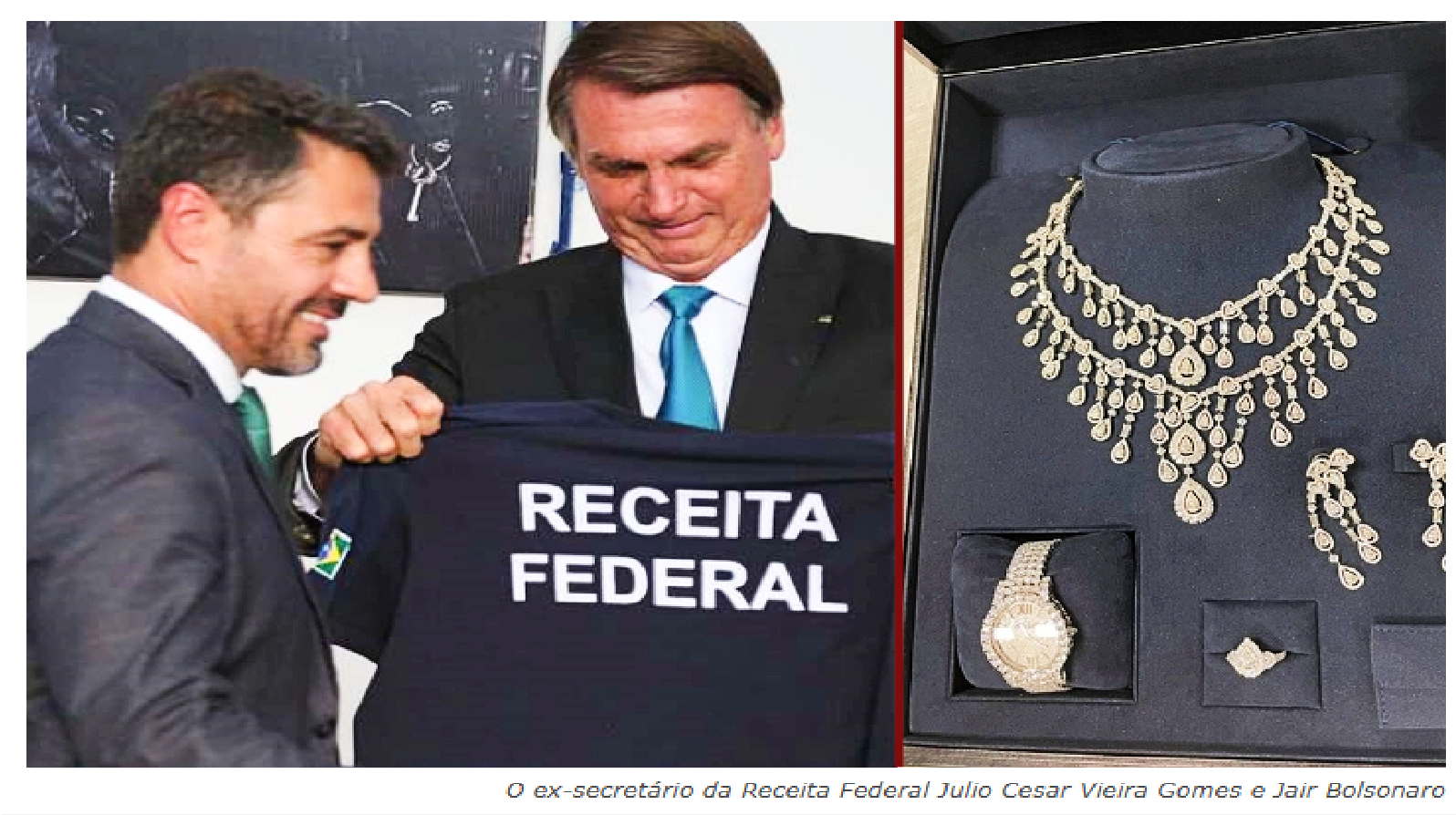 Bolsonaro devolve joias sauditas e armas após determinação do TCU
