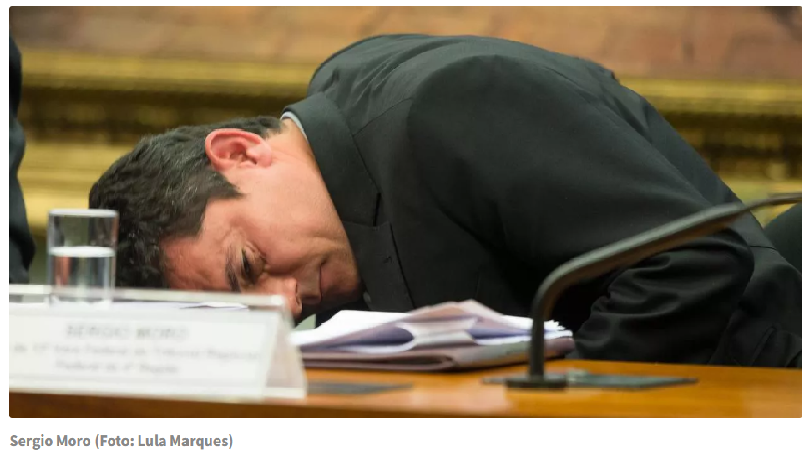 Moro sob ataque. Vai aguentar o tranco?