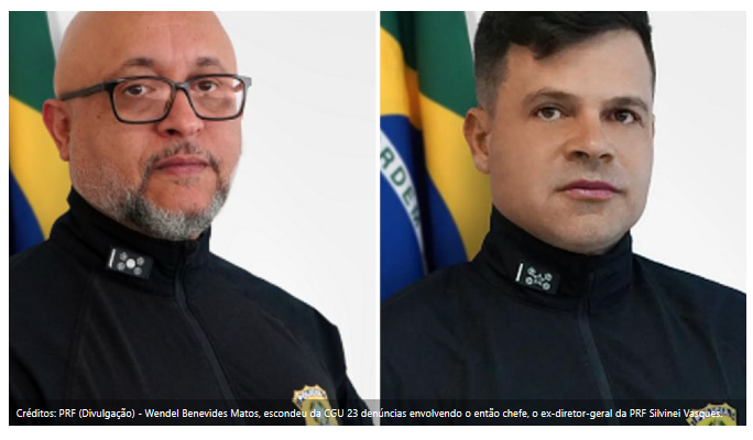Ex-Corregedor da PRF escondeu 23 denúncias contra o então chefe, Silvinei Vasques