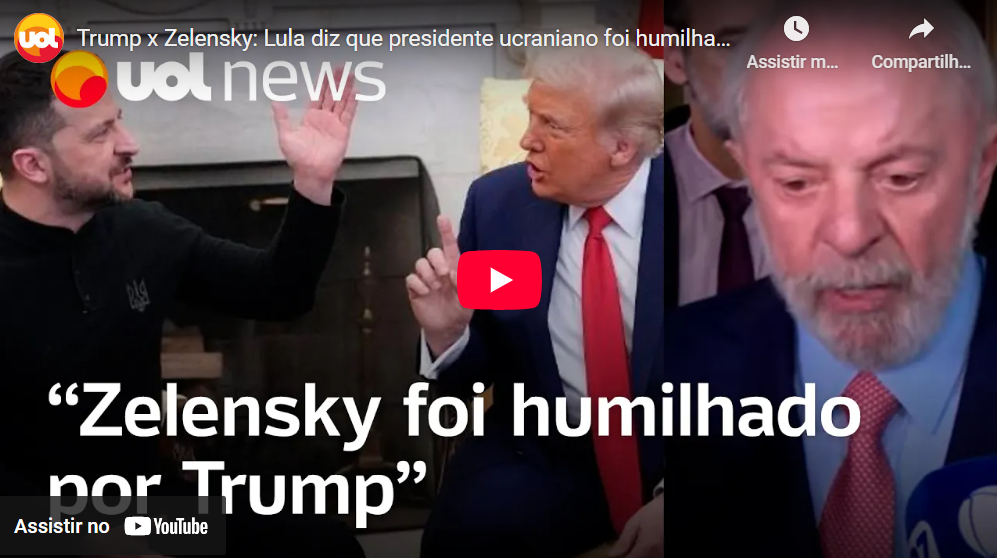 Trump exige de Zelensky acordo de cessar-fogo em clima de bate-boca: ‘Faz acordo ou estamos fora’