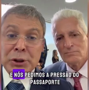 “Um golpista na Comissão de Relações Exteriores? Assim não dá né?”