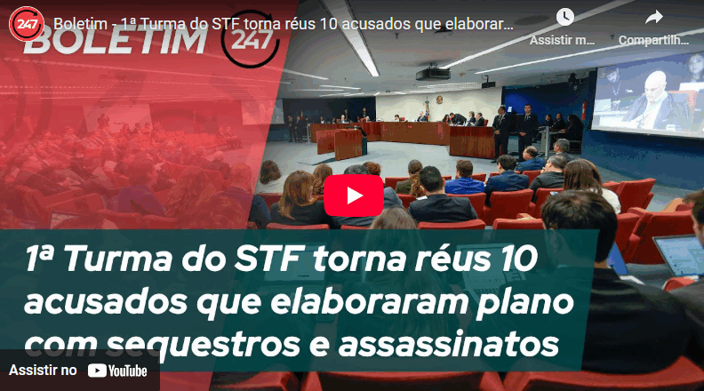 STF torna réus 10 acusados de plano golpista envolvendo sequestros e assassinatos