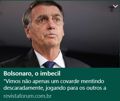Marcelo Uchoa: “Bolsonaro o Imbecil”