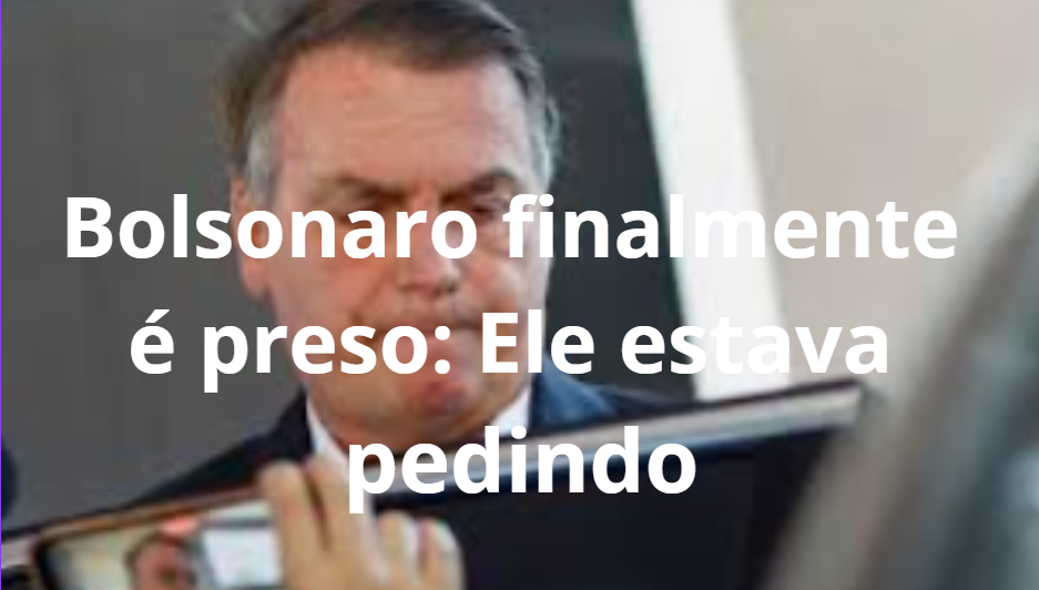 Bolsonaro em prisão domiciliar: o inevitável fim da era da impunidade