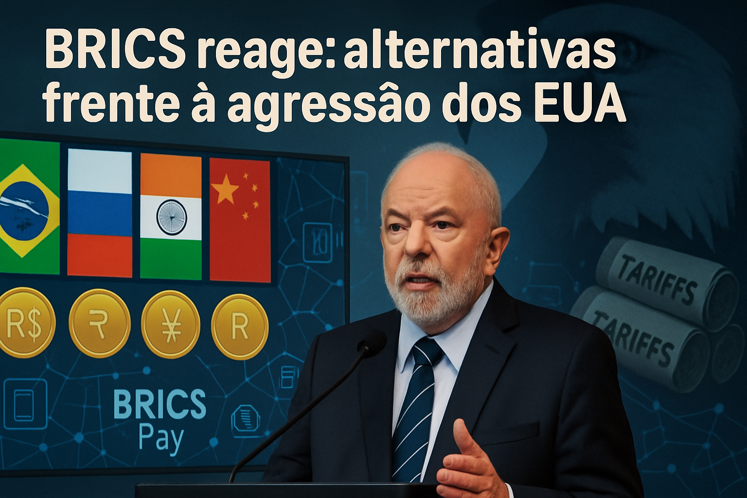 Lula convoca o BRICS para enfrentar a agressão dos EUA e promover alternativas econômicas