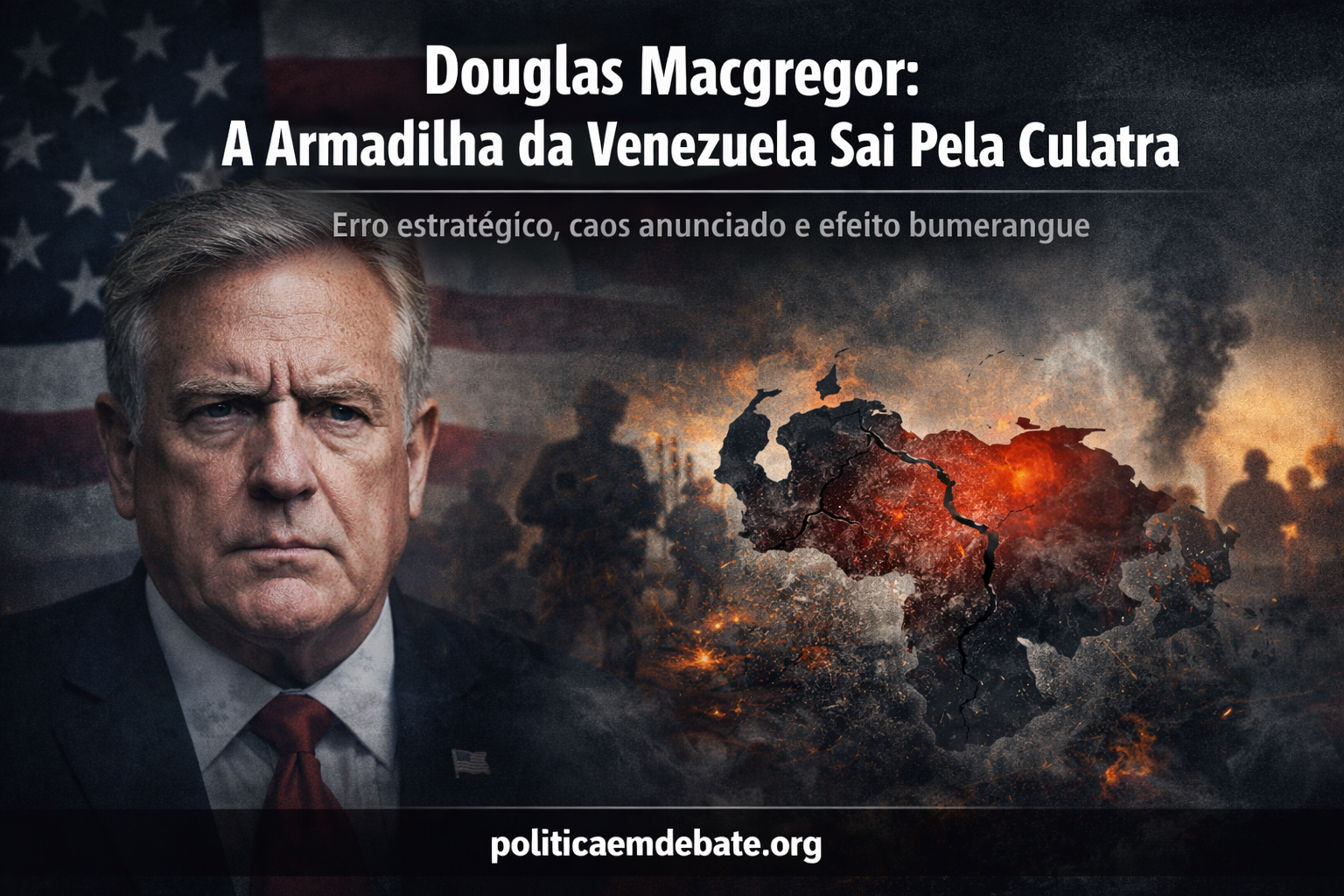 Douglas Macgregor: A Armadilha da Venezuela Sai Pela Culatra