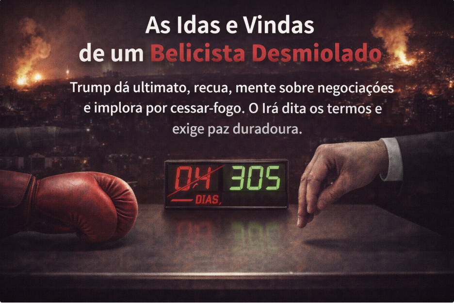AS IDAS E VINDAS DE UM BELICISTA DESMIOLADO
