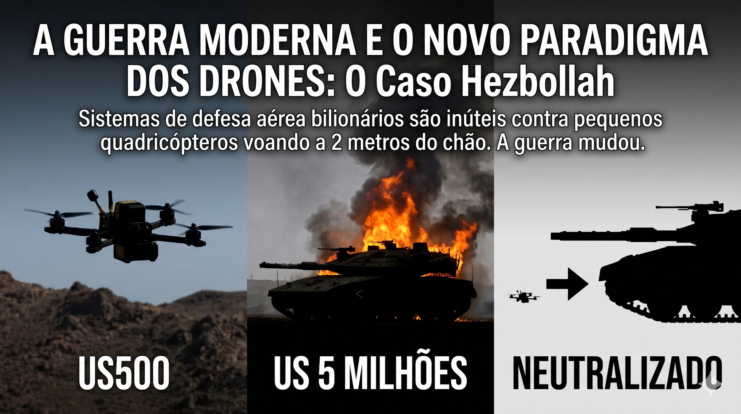 A GUERRA MODERNA E O NOVO PARADIGMA DOS DRONES: O Caso Hezbollah