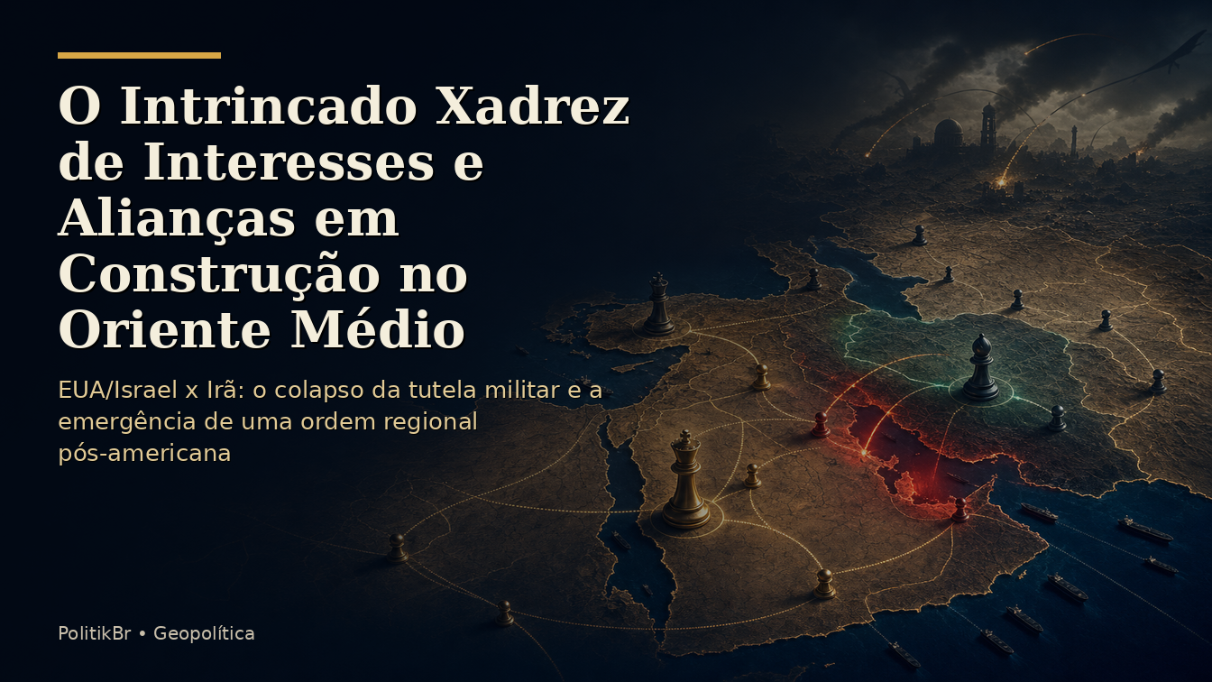 O Intrincado Xadrez de Interesses e Alianças em Construção no Oriente Médio
