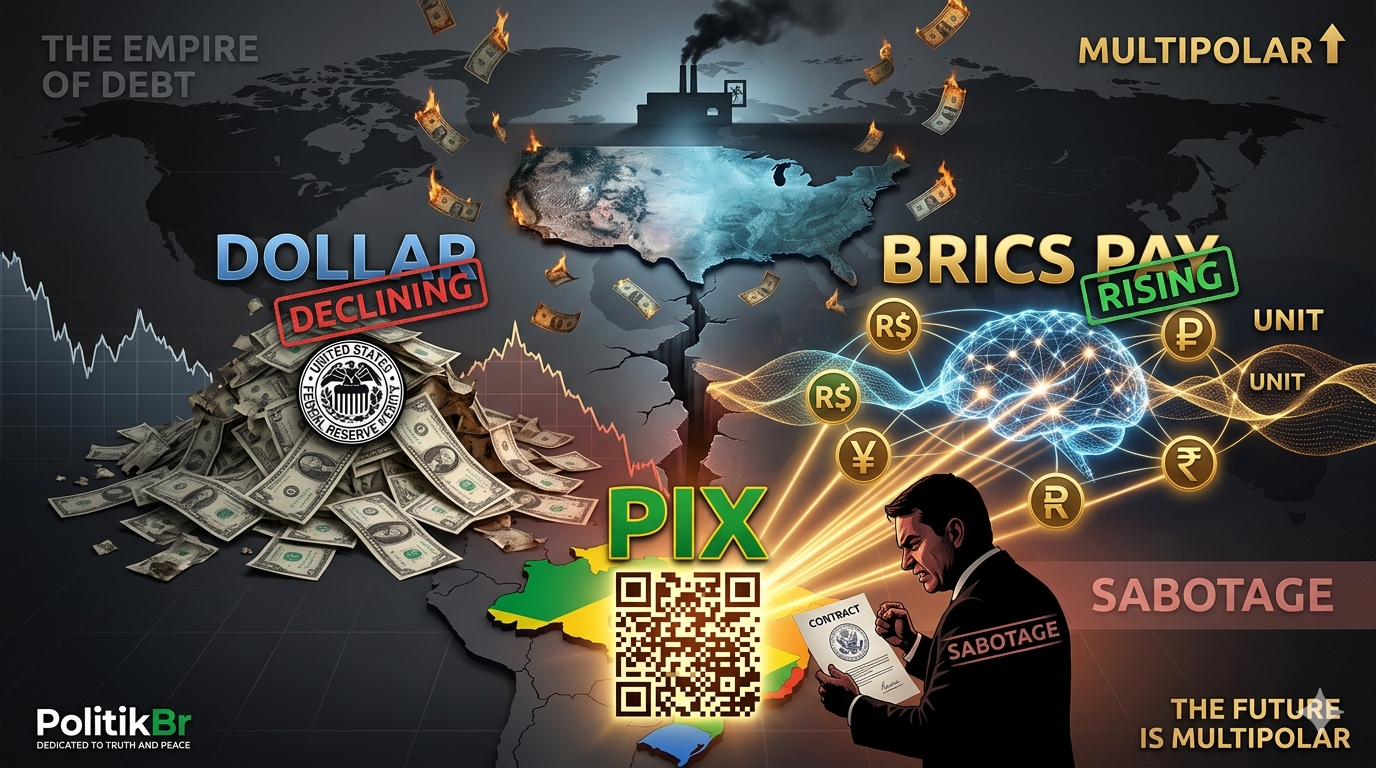 BRICS PAY: A Arma Financeira Que Pode Concorrer com o Dólar – Um Desafio à Hegemonia Americana