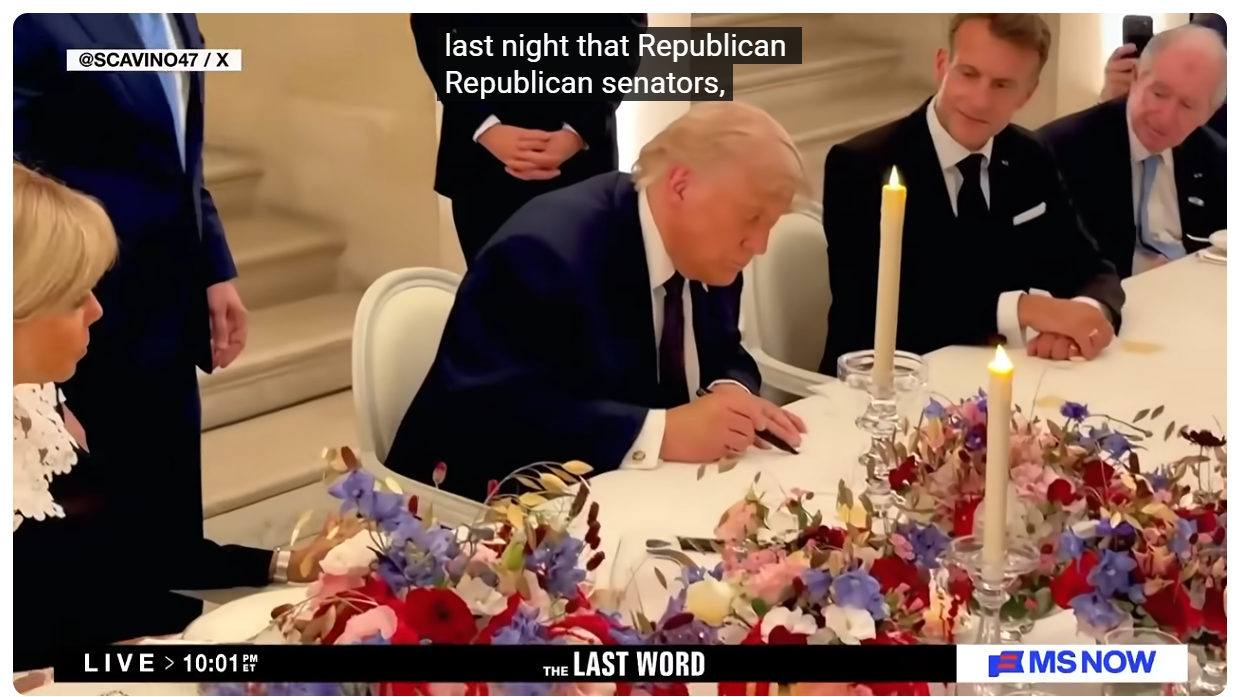 A ASSINATURA EM VERSALHES: Trump Antecipou o Acordo com o Irã para Roubar a Cena — e Já Ameaça Rompê-lo