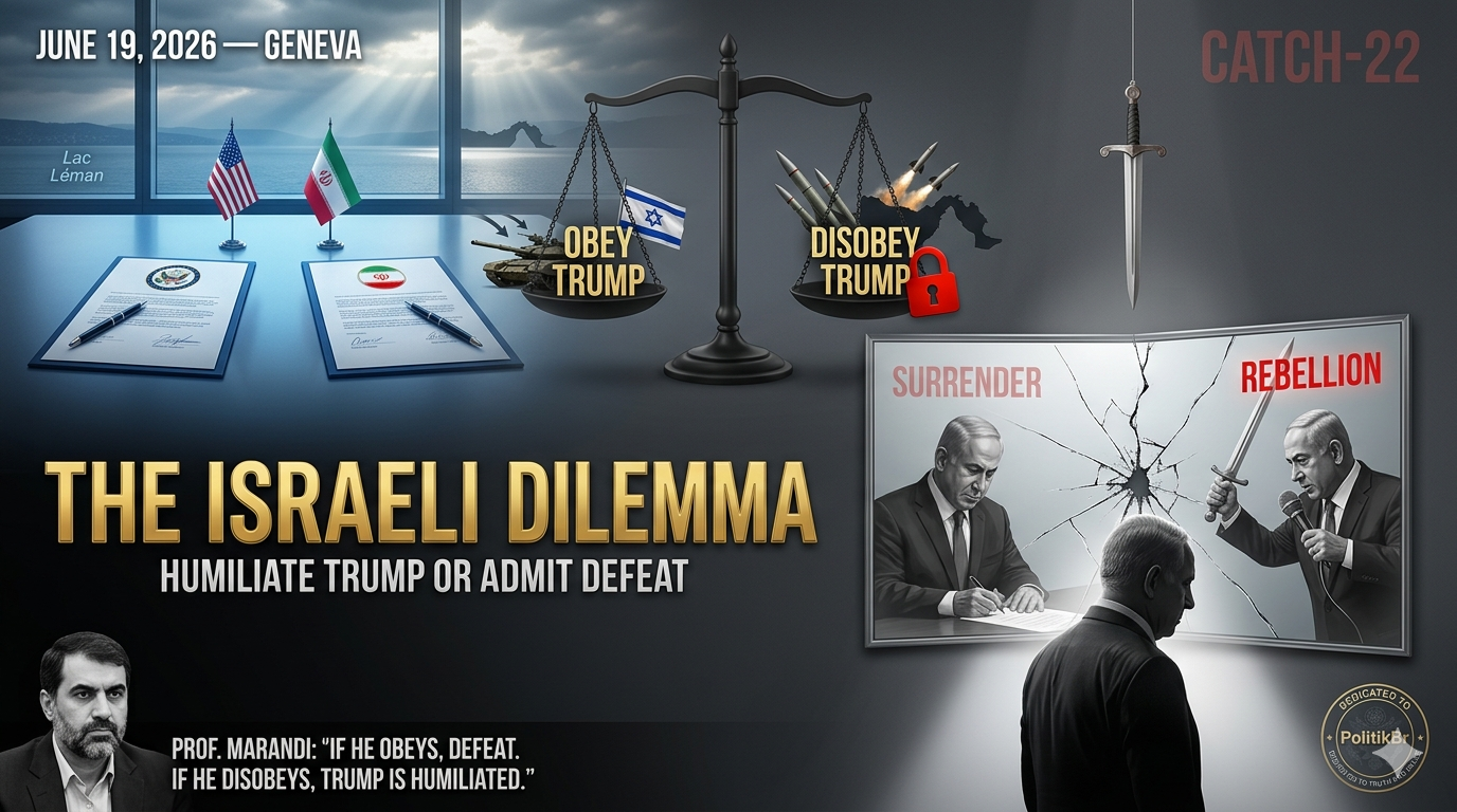 Netanyahu Entre Humilhar Trump ou Admitir a Completa Derrota