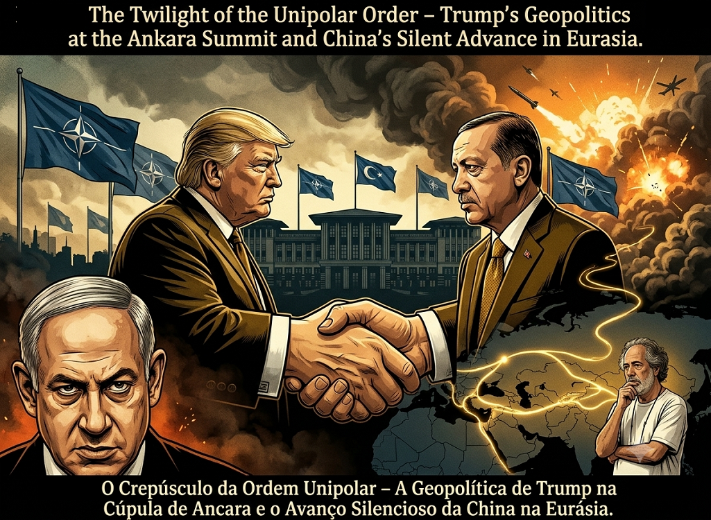 O Crepúsculo da Ordem Unipolar – A Geopolítica de Trump na Cúpula de Ancara e o Avanço Silencioso da China na Eurásia