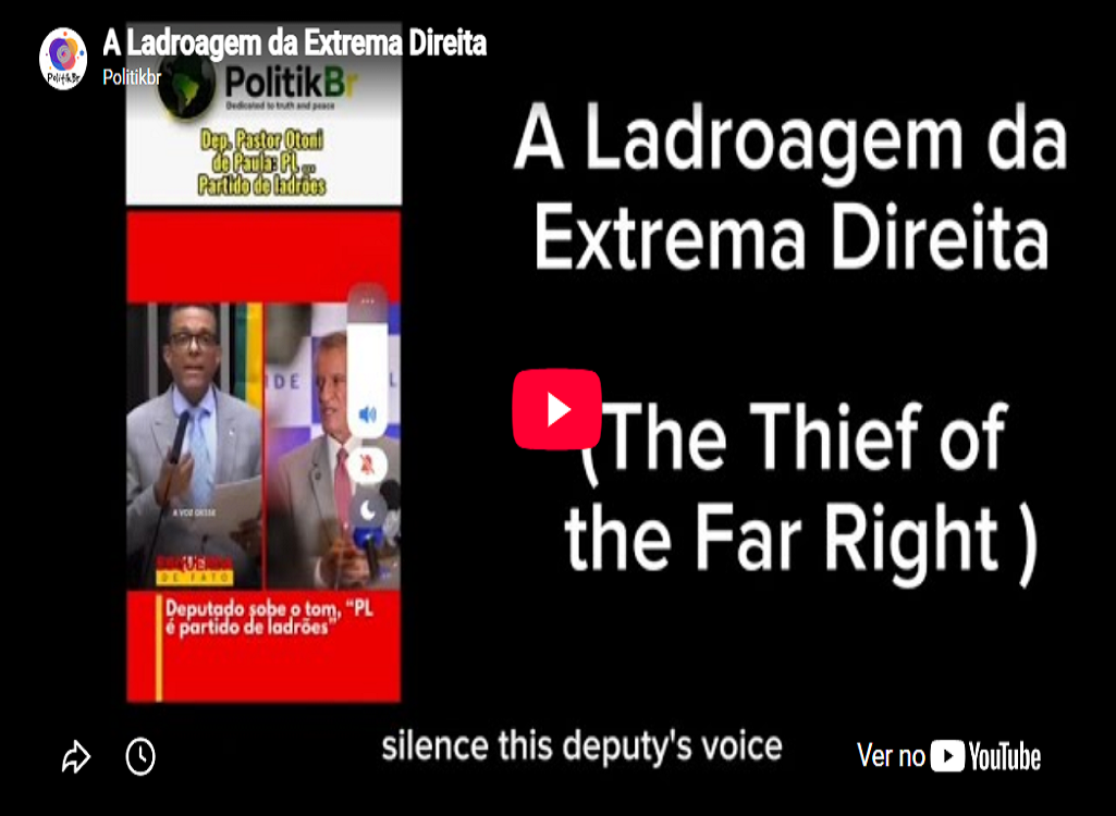Vídeo: A Ladroagem da Extrema Direita e o Sequestro do Discurso Religioso – Dep. Pastor Otoni de Paula e Dep. Pastor Henrique Vieira