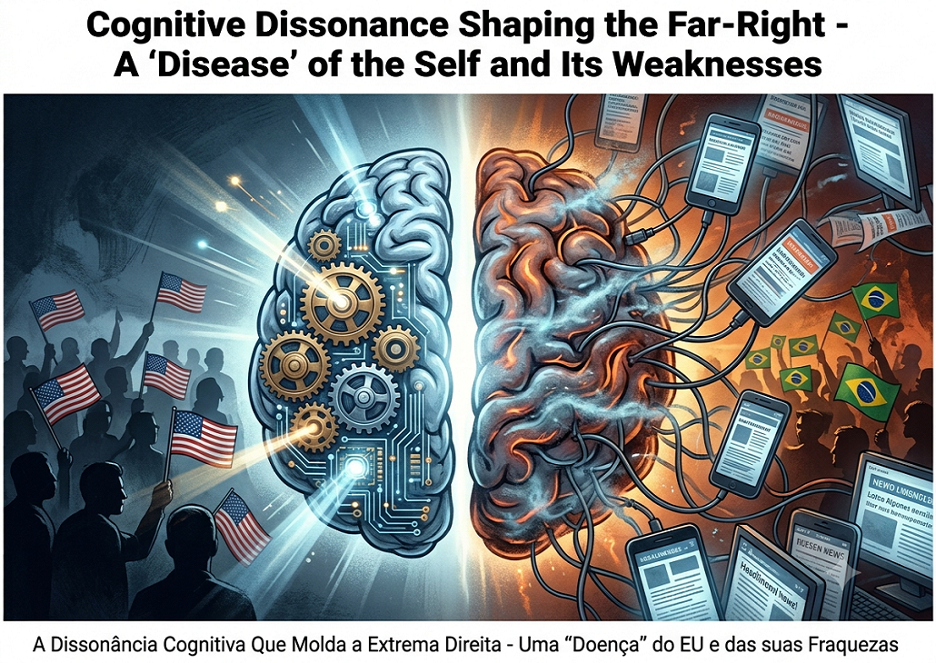 A Dissonância Cognitiva que Molda a Extrema Direita: Uma Doença do “EU” e da Falta de Pertencimento