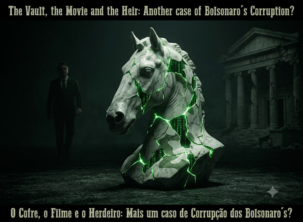 O Cofre, o Filme e o Herdeiro: Mais um caso de Corrupção dos Bolsonaro´s?