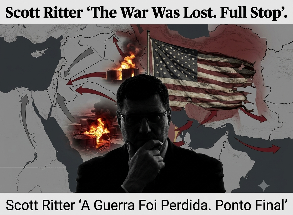 Scott Ritter: “A Guerra Foi Perdida. Ponto Final”