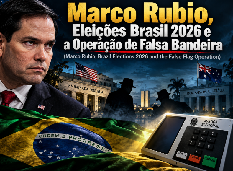 Marco Rubio, Eleições Brasil 2026 e a Operação de Falsa Bandeira